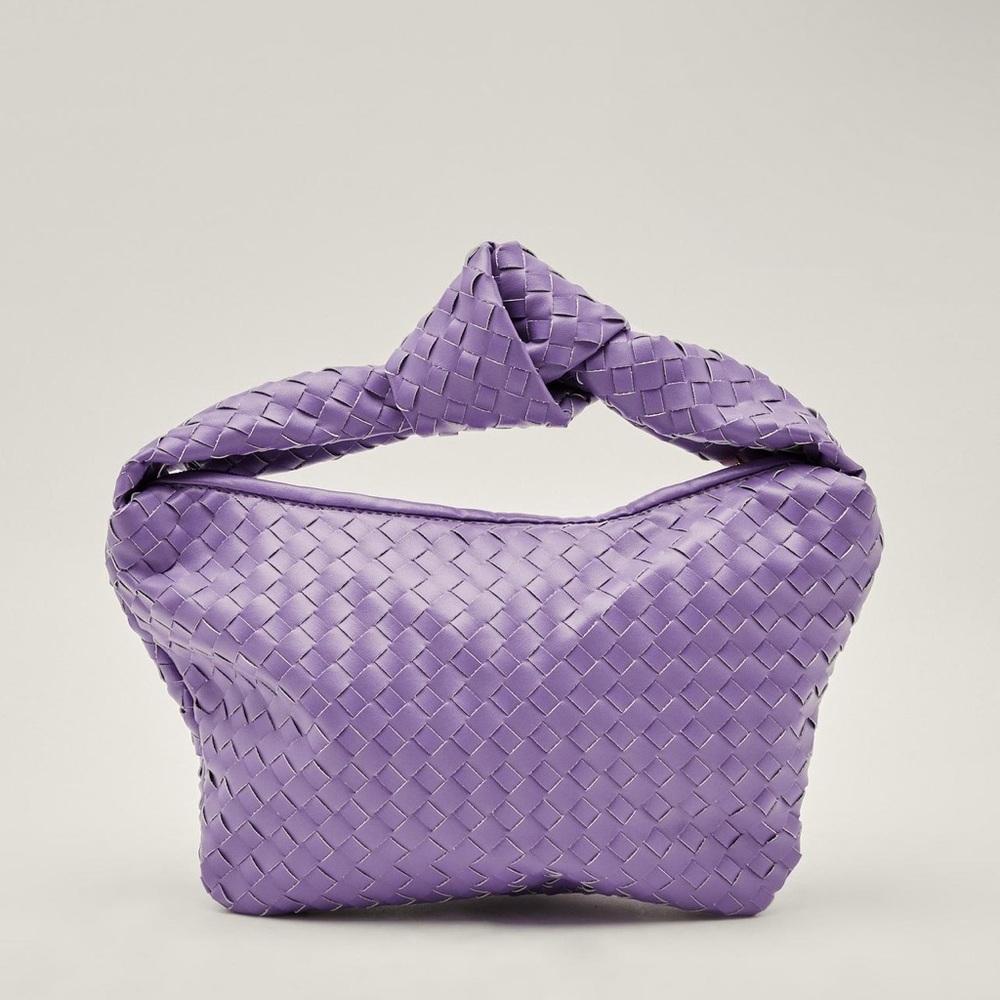 Brand New Nasty Gal- Purple Woven Shoulder Bag